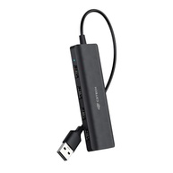 Hub USB 2.0 C3Tech HU-230BK com 4 Portas de saida USB Plug and Play - imagem 1