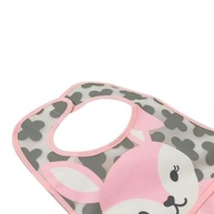 Babador Impermeável com Bolso para Bebê - Estampa Coelho | Clingo C5065 - imagem 4