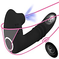 Vibrador 2 em 1 com Sucção e Controle Remoto - C9V5 - imagem 1