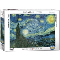 Quebra-Cabeça Sternennacht de Van Gogh - 1000 Peças - Arte e Diversão para Adultos - imagem 1