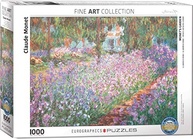 Quebra-Cabeça The Artist's Garden por Claude Monet - 1000 Peças Eurographics - imagem 2