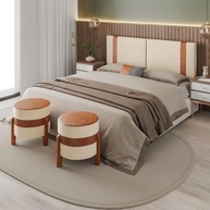 Cabeceira Dobrável ARTE Estofada em Linho – Sofisticação e Conforto para o Seu Quarto - imagem 4