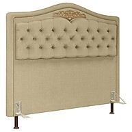 Cabeceira Cama Queen 160cm Linho Areia - Imperial J02 - imagem 1
