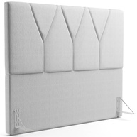 Cabeceira Casal 140cm Linho Aura: Conforto e Estilo - imagem 1