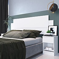 Cabeceira Casal Garnet + 2 Criados: Seu Quarto Completo! - imagem 1