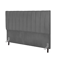Cabeceira Estofada Casal 140cm: Suede Elegante - imagem 1