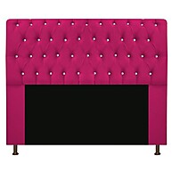 Cabeceira Estofada Queen Size Pink: Elegância e Conforto - imagem 1