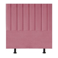 Cabeceira Estofada Solteiro 90cm Rosa: Conforto e Estilo - imagem 1