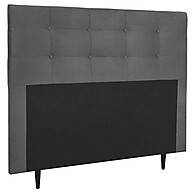 Cabeceira King 195cm Helena: Suede e Sofisticação - imagem 1