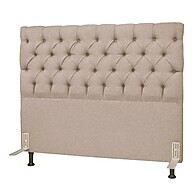 Cabeceira King Size Linho Bege: Conforto e Estilo - imagem 1
