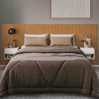 Cabeceira Ripada Casal Queen King 240x106 Auto Adesiva - Transforme seu Quarto com Estilo - imagem 3