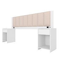Cabeceira Queen Deinze com LED: Conforto e Estilo - imagem 1