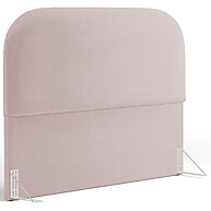 Cabeceira Queen Rosê Bouclê: Conforto & Elegância - imagem 1