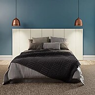 Cabeceira Ripada Queen 270cm: Elegância em MDF - imagem 1