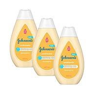 Cabelo de Bebê Sedoso: Kit 3 Condicionadores Johnson's Glicerina 400ml - imagem 1