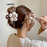Presilha Lovito com Flores – Elegância Casual para Seu Cabelo - imagem 2