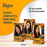 Bigen Tintura Permanente em Pó 6g: Cor Intensa e Segurança para Seu Cabelo - imagem 1