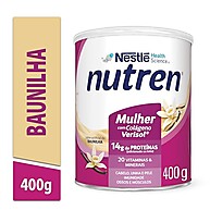 Nutren Beauty Vanilla: Pele e Cabelos Radiantes 400g - imagem 3