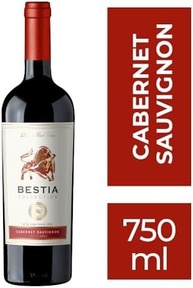 Vinho Tinto Chileno Bestia Collection Cabernet Sauvignon 750ml - imagem 4