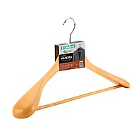Cabide de Madeira com Ombreiras 44,5cm – Organize com Estilo - imagem 1