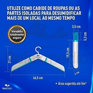 Desumidificador para Armário Multi Dry - Cabide Antimofo Relaxmedic - imagem 3