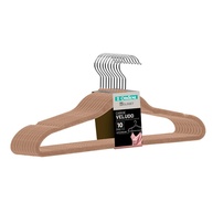 Cabides de Veludo Bege: Organize com Elegância! - imagem 1