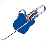 Cabides Resistentes: Kit 3 Aço Cromado Arthi - imagem 1