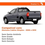 Capota Marítima Flash Force Montana Cabine Simples 2006-2010: Proteção e Estilo para Sua Pickup - imagem 3