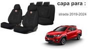 Capa de Banco Strada Cabine Dupla 2019-2024: Proteção e Estilo para Seu Veículo - imagem 4