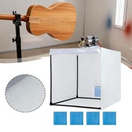 Cabine de Pintura Portátil Shamjina: Tenda Spray com Filtro e Cortina Protetora para Hobby e Peças Automotivas - imagem 4