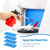 Filtro de Cabine de Pintura para Aerografia – 10 Peças de Alta Densidade Compatíveis com Master, Paasche, Vevor - imagem 4