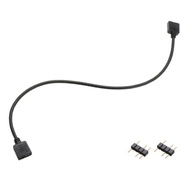 COOLMOON Cabo Extensor LED ARGB 3 Pinos 5V - 2 Metros: Iluminação e Organização Perfeitas! - imagem 2