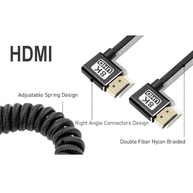 Cabo HDMI Uonecn Enrolado 4K/8K 2.1 48Gbps para Câmeras Profissionais e Monitores Atomos - imagem 4