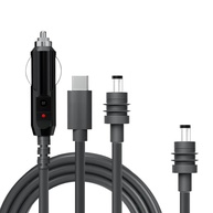 Cabo Starlink Mini 3 em 1: USB-C, Carregador Veicular e CC 3m - Energia Confiável e Versátil - imagem 1