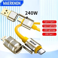 Cabo 4 em 1 240W: Carregamento Turbo! - imagem 1