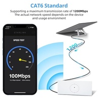 Cabo Extensor Starlink Gen 3 (46m) - Conexão Estável e Durável para sua Rede - imagem 4