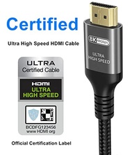Cabo HDMI Ubluker 2M 8K/4K 48Gbps: Imersão Total com 240Hz, HDR10+ e eARC para PS5, Xbox e Mais! - imagem 3