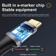 Cabo USB-C 10Gbps: Carregue e Transmita em 4K! - imagem 4