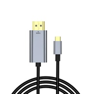Cabo USB-C para HDMI 4K 60Hz 1.8m Ultra HD - Conexão Perfeita para Sua Tela - imagem 1
