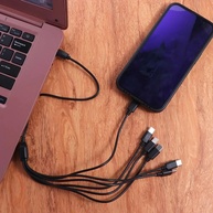 Cabo 6 em 1 USB-C: Carregue 6 Dispositivos! - imagem 1