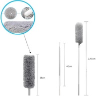 Espanador Extensível 2,80m com Microfibra e Cabo de Aço Inox - Limpeza de Tetos e Áreas Altas com Facilidade - imagem 3