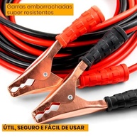 Cabo de Chupeta Automotivo 3m 10mm: Potência e Segurança para Seu Veículo - imagem 3