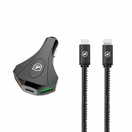 Kit Carregador Veicular Tank Gshield + Cabo Turbo Militar Tipo C: Potência e Segurança em Viagens! - imagem 2
