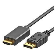 Cabo Conversor Adaptador Displayport para HDMI CB-DMI18 Preto 1.8 metros - imagem 2