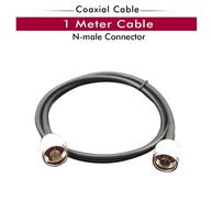 Cabo Coaxial N-Male 1 Metro: Baixa Perda e Sinal Máximo - imagem 1