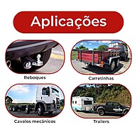 Engate Reboque 6 Vias: Kit Completo com Cabo! - imagem 2