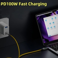 Cabo USB-C 100W: Carregamento Rápido + Dados - imagem 4