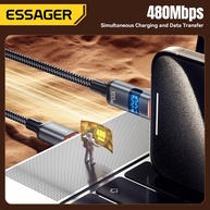 Cabo USB-C 100W Essager: Carregamento Turbo e Dados! - imagem 4