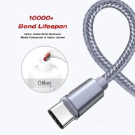 Cabo USB-C 3A: Carregamento Rápido e Dados - imagem 4