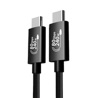 Cabo Thunderbolt 5 80Gbps: Carregue e Transfira Dados! - imagem 4